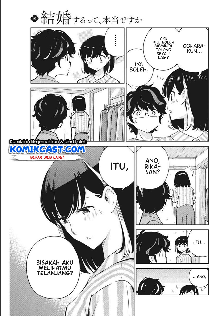 Kekkon Surutte, Hontou Desu ka? Chapter 62 Gambar 8